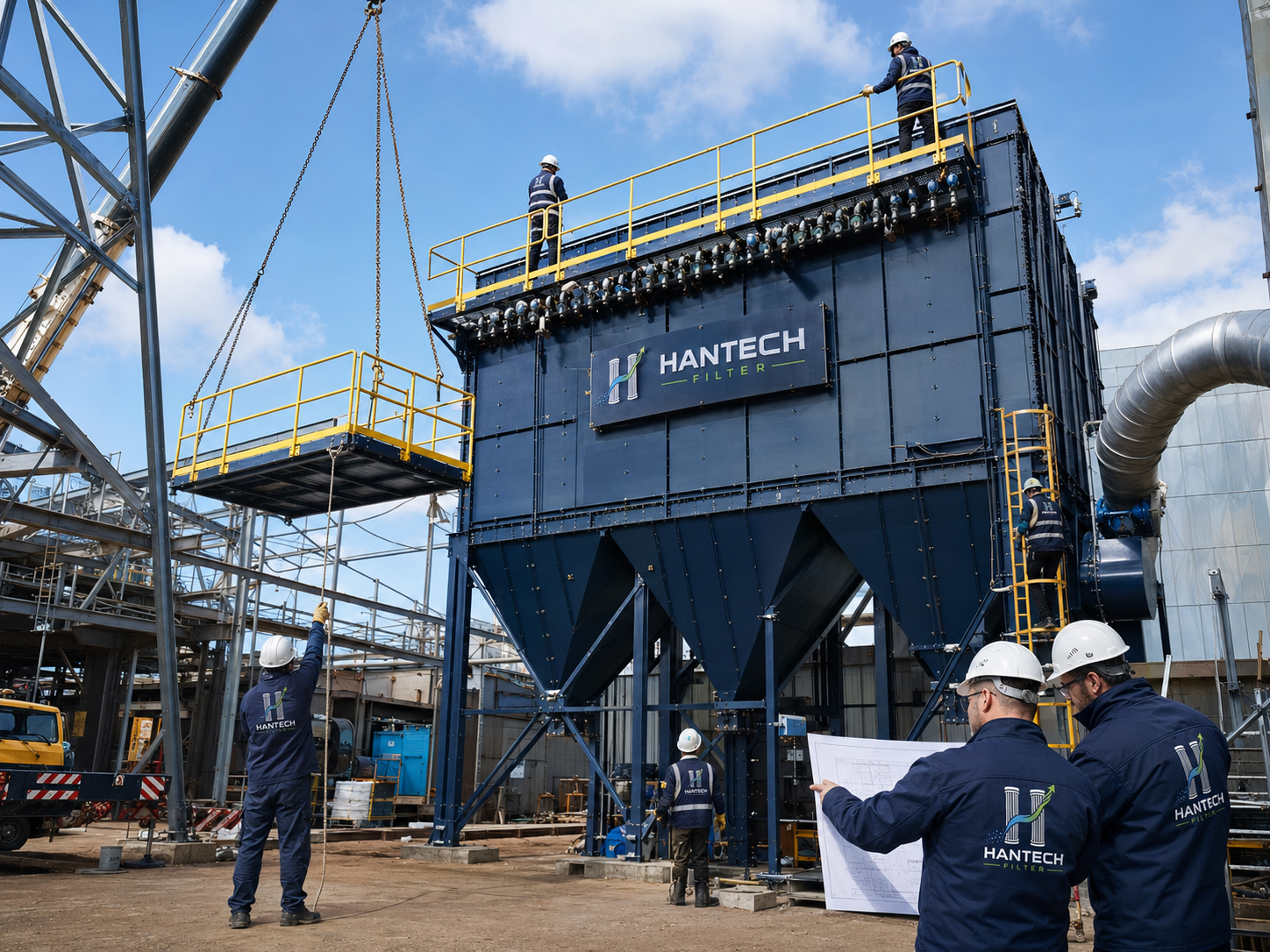 Hantech Filter endüstriyel filtrasyon, toz toplama ve proses ekipmanı görseli