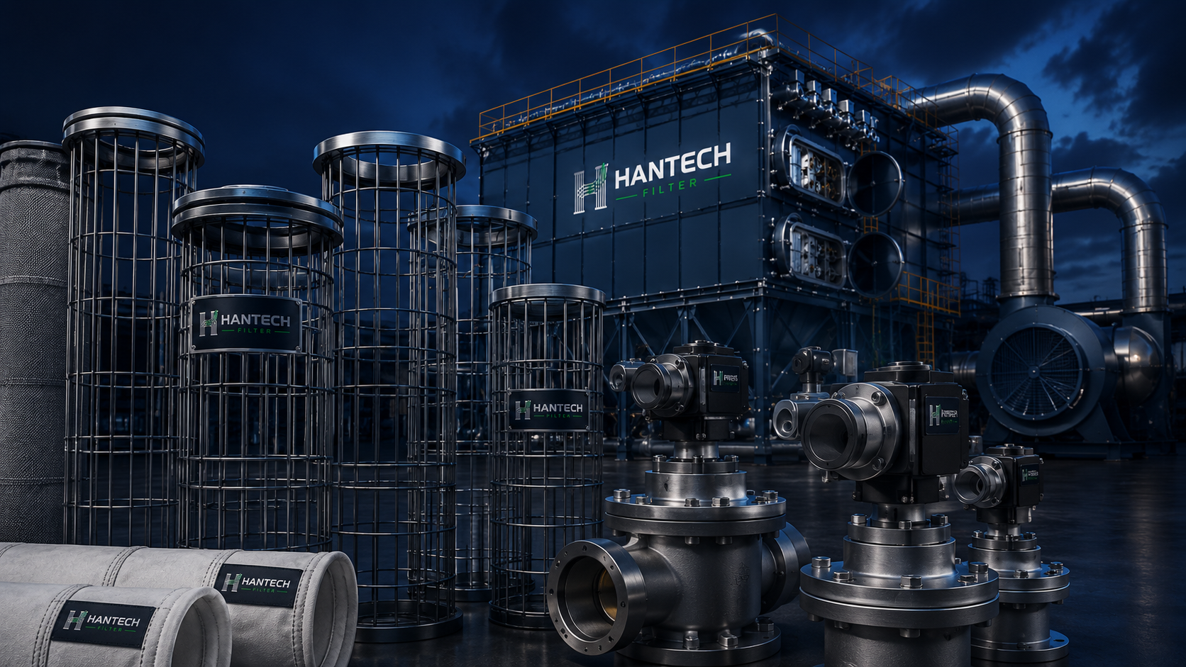 Hantech Filter endüstriyel filtrasyon, toz toplama ve proses ekipmanı görseli