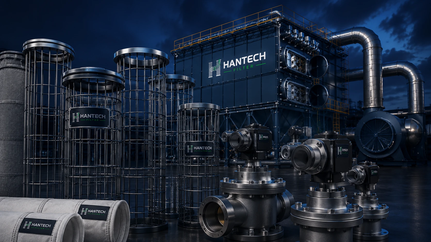 Hantech Filter endüstriyel filtrasyon, toz toplama ve proses ekipmanı görseli