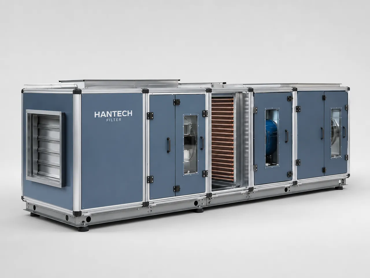 Hantech Filter Havalandırma Ekipmanları — Endüstriyel tesisler, üretim alanları ve ticari yapılar için havalandırma, iklimlendirme ve hava hareketi ekipmanları.