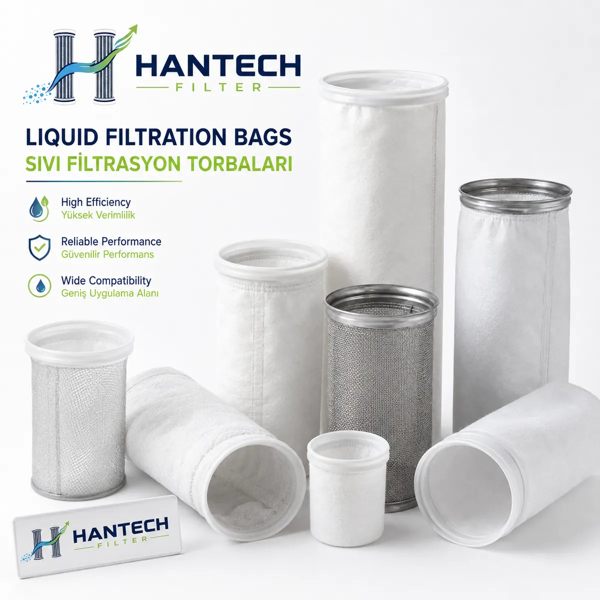 Hantech Filter Sıvı filtrasyon torbaları