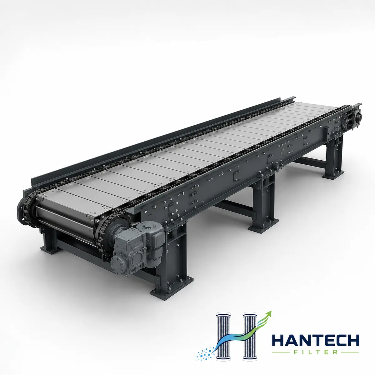 Hantech Filter Uzun hat zincirli/kapalı konveyör