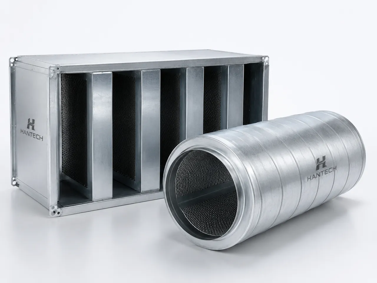 Hantech Filter Duct-type silencers ventilation equipment