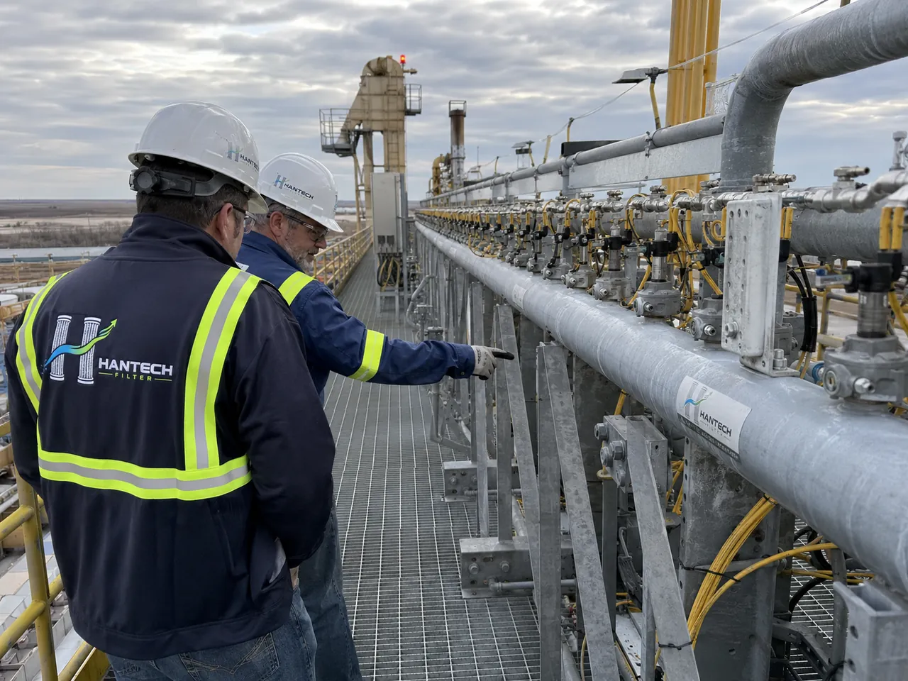 Hantech Filter Pulse system and equipment inspection
