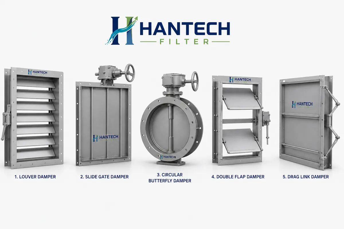 Hantech Filter Damper, louver, and shutter group