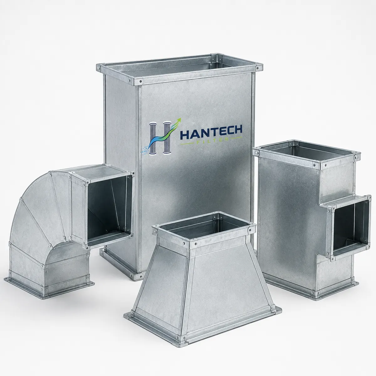Hantech Filter Galvanized duct and elbow components