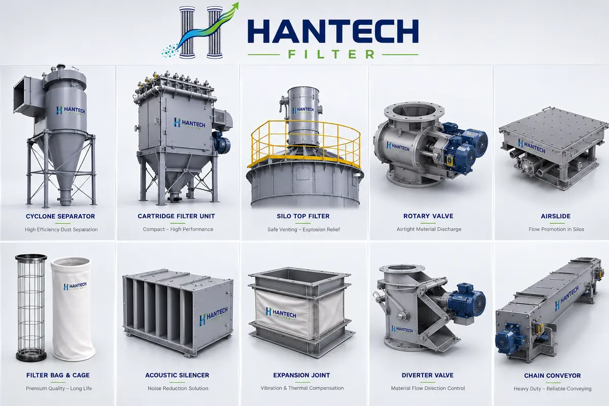 Hantech Filter Industrial filtration product family