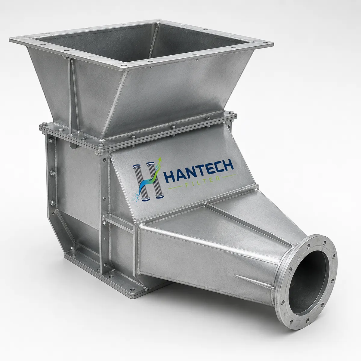Hantech Filter Stainless rotary valve transition piece