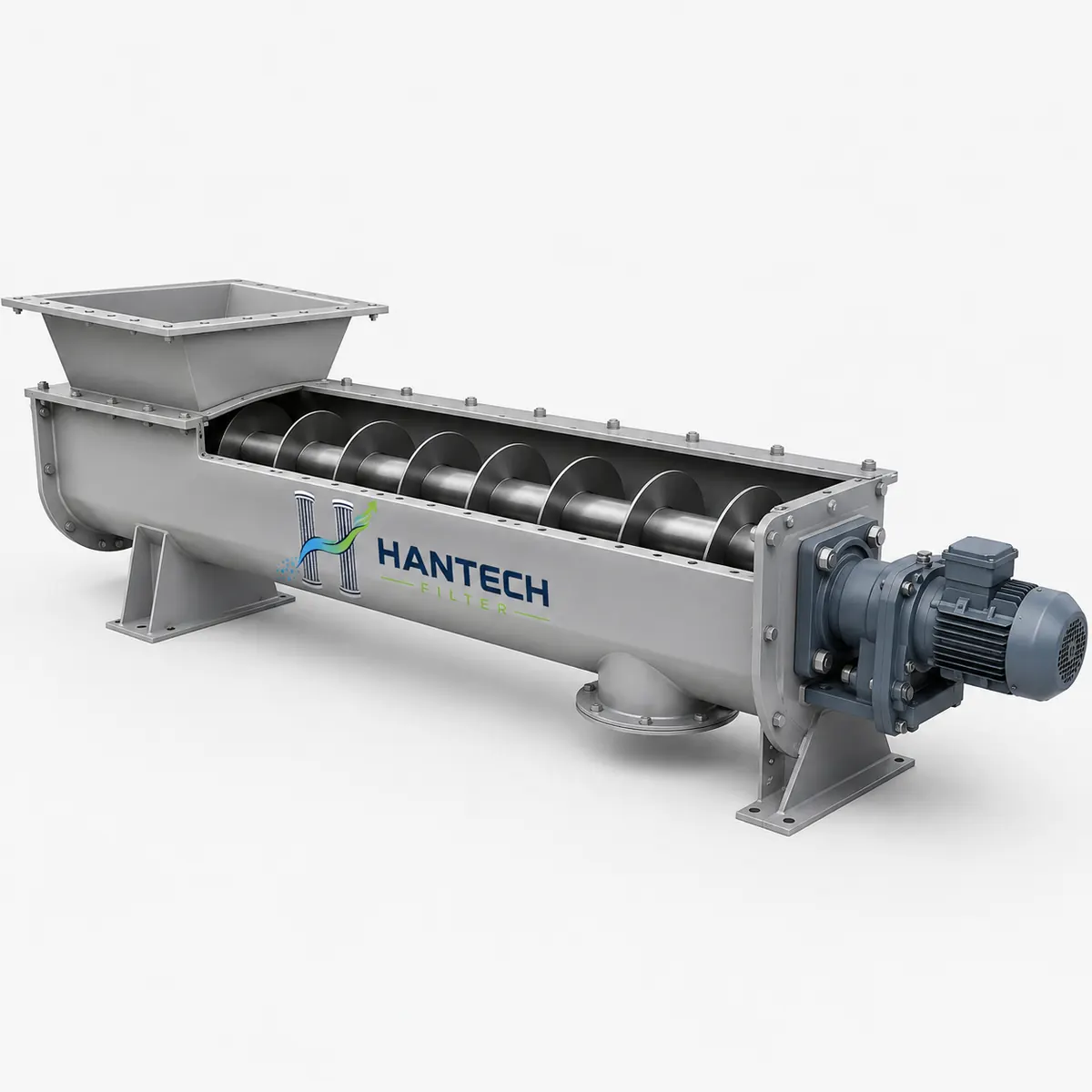 Hantech Filter stainless steel screw feeder