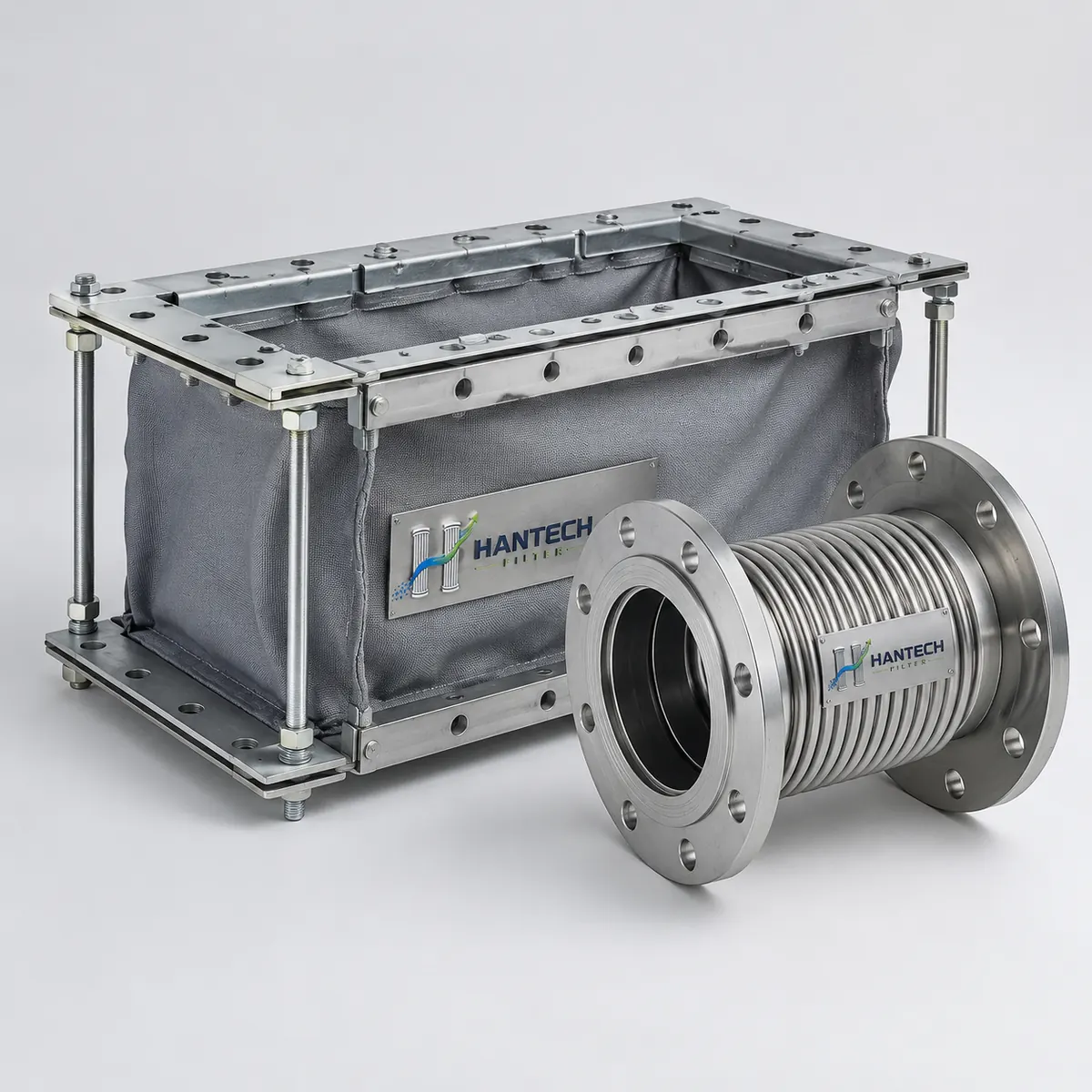 Hantech Filter Steel-flanged fabric expansion joint